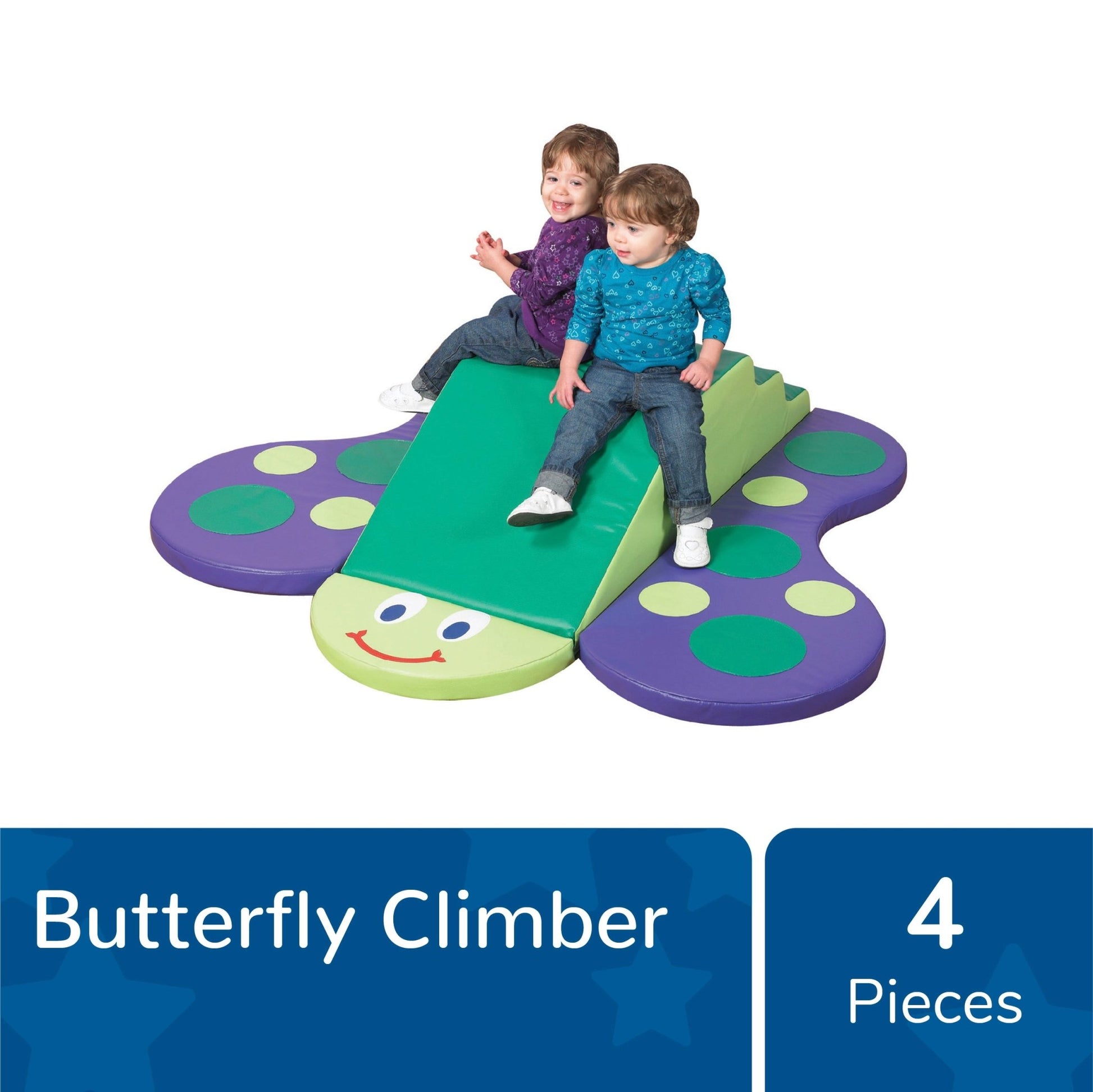 Children's Factory Butterfly Climber - Rainbow (CF322-373) - SchoolOutlet
