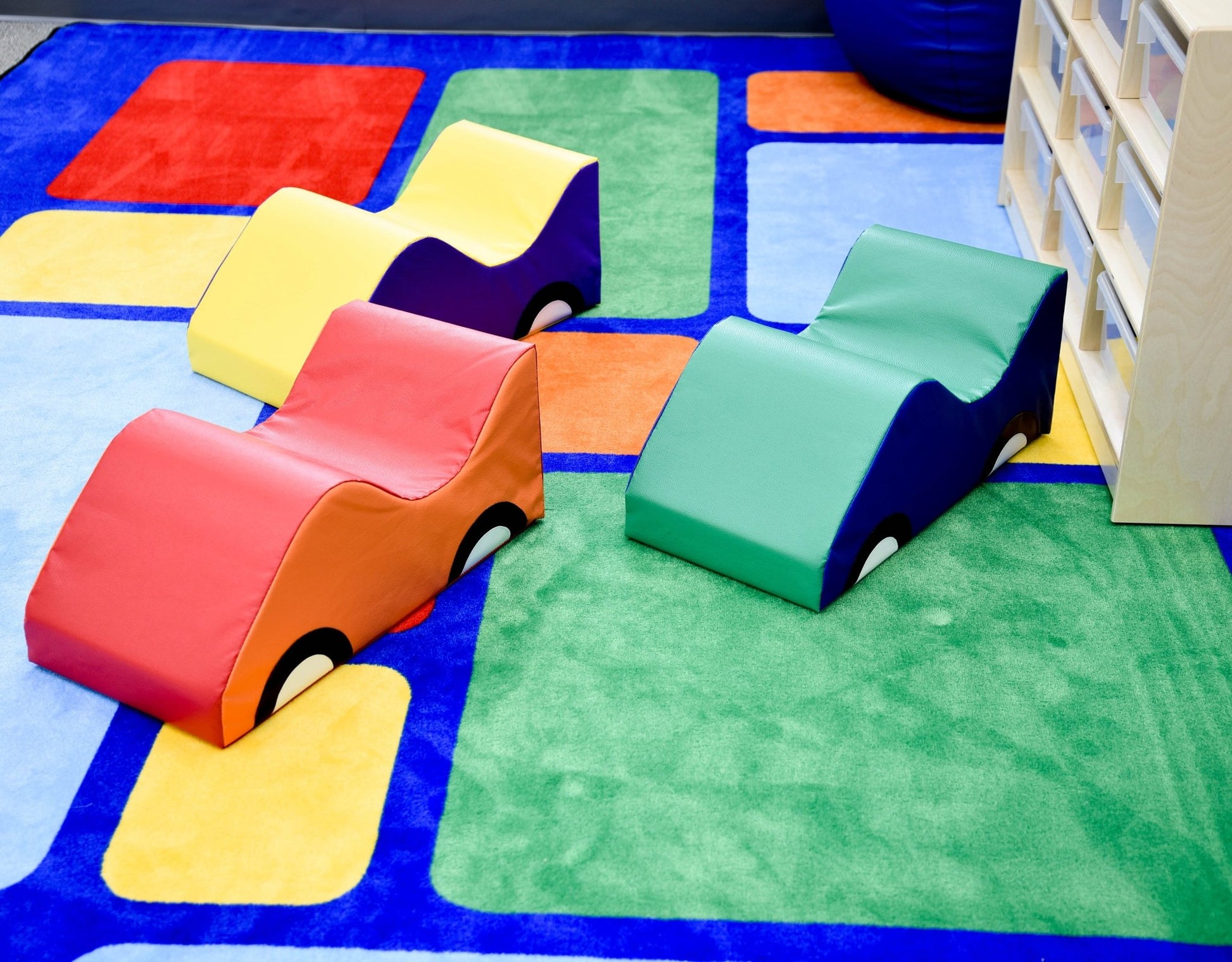 Children's Factory Wide Infant Toddler Soft Cars - Set of 3 (CF332-487) - SchoolOutlet