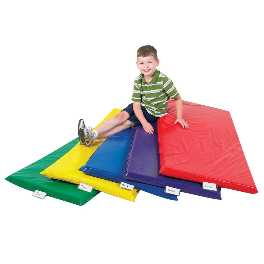 Children's Factory 2" Rainbow Rest Mats - Set of 5 (CF350-034) - SchoolOutlet