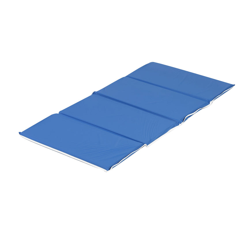 Children's Factory 1" Tough Duty Folding Rest Mat - Blue (CF400-002) - SchoolOutlet