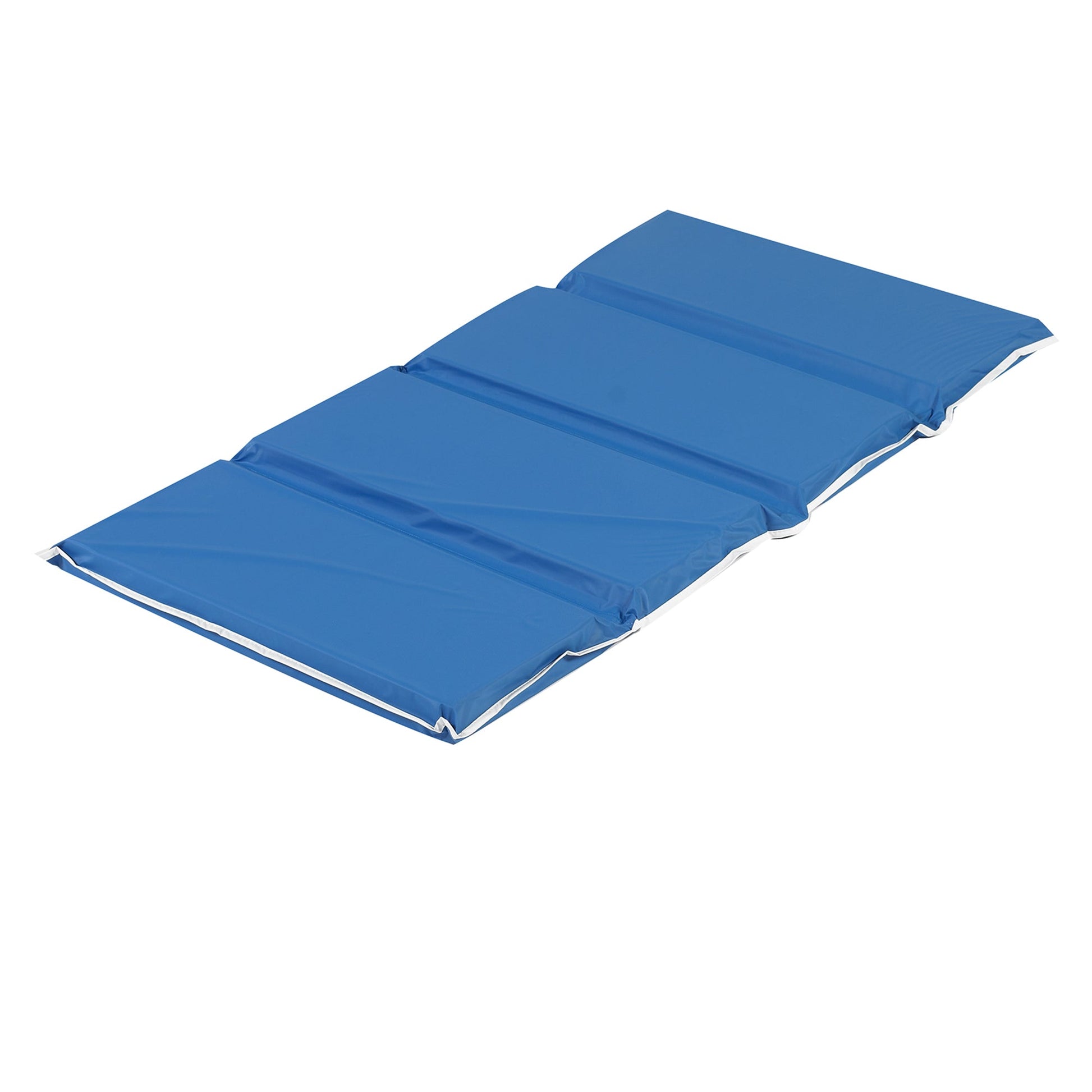Children's Factory 2" Tough Duty Folding Rest Mat - Set of 5 - Blue (CF400-053) - SchoolOutlet