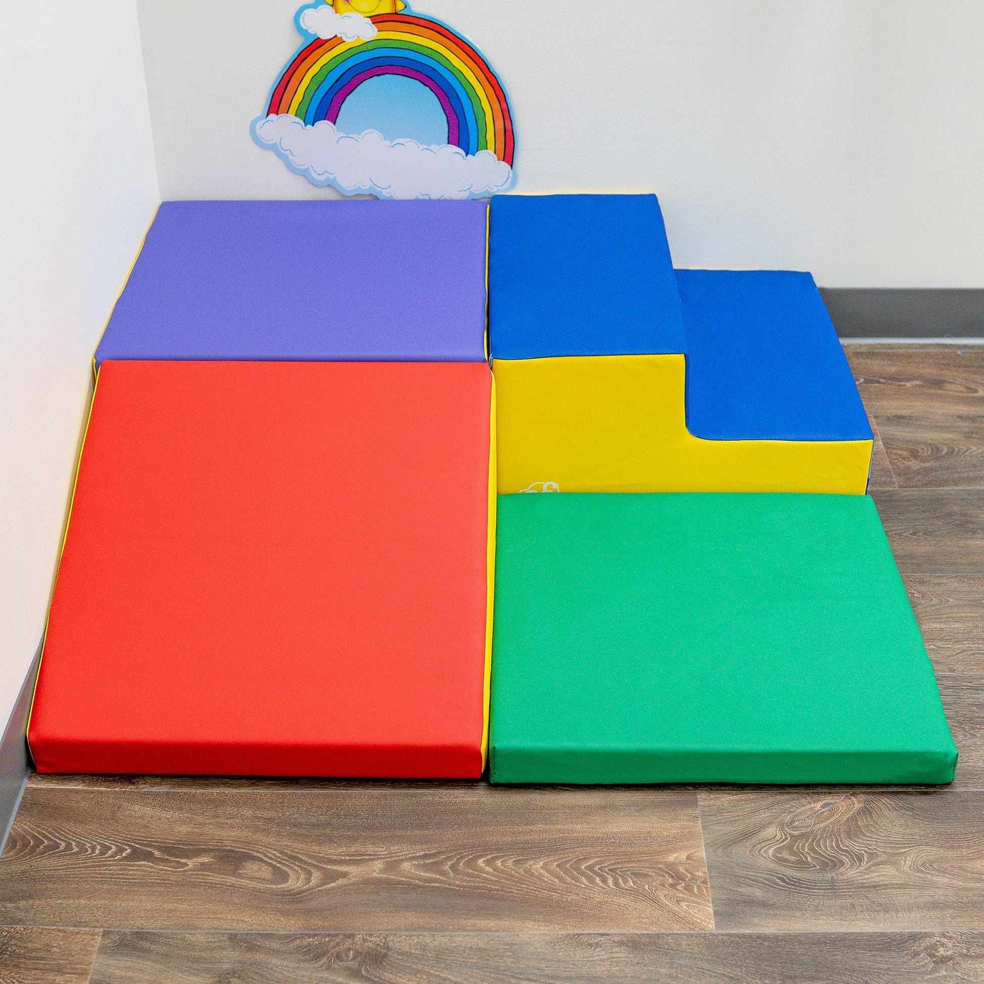 Children's Factory Snuggle Corner Set - Rainbow (CF710-101PT) - SchoolOutlet