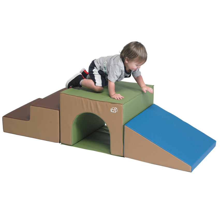 Children's Factory Tunnel Climber - Woodland (CF805-172) - SchoolOutlet