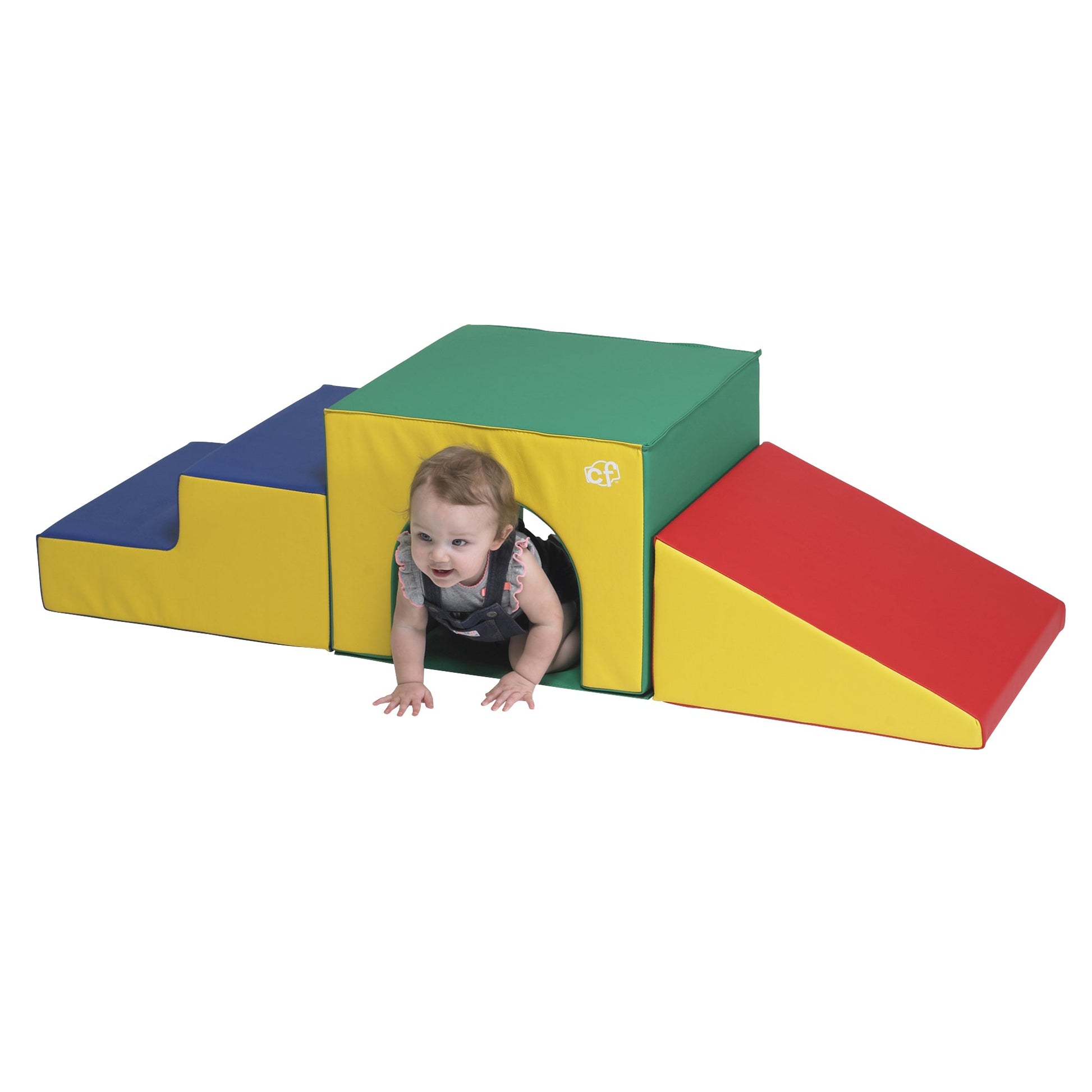 Children's Factory Tunnel Climber - Rainbow (CF805-173) - SchoolOutlet