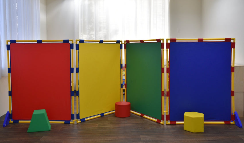 Children's Factory Big Screen PlayPanel - Set of 4 - Rainbow (CF900-520) - SchoolOutlet