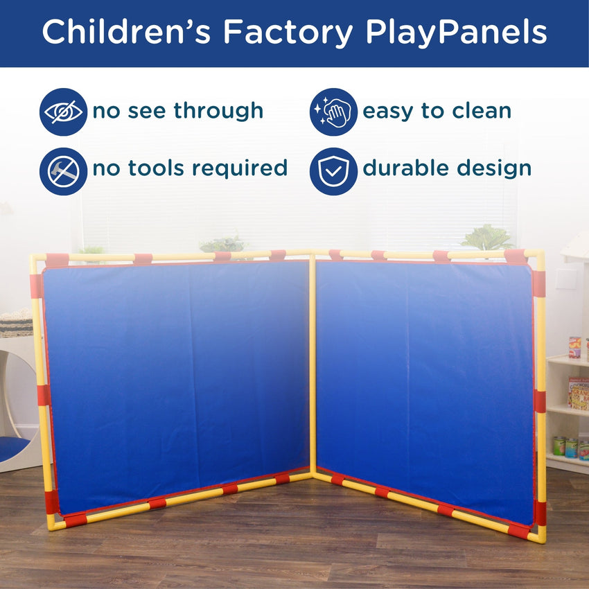 Children's Factory Big Screen Right Angle PlayPanel - Blue (CF900-533) - SchoolOutlet