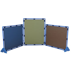 Children's Factory Big Screen PlayPanel - Set of 3 - Woodland Room Divider 59.5"H Partitions (CHI-CF900-929)