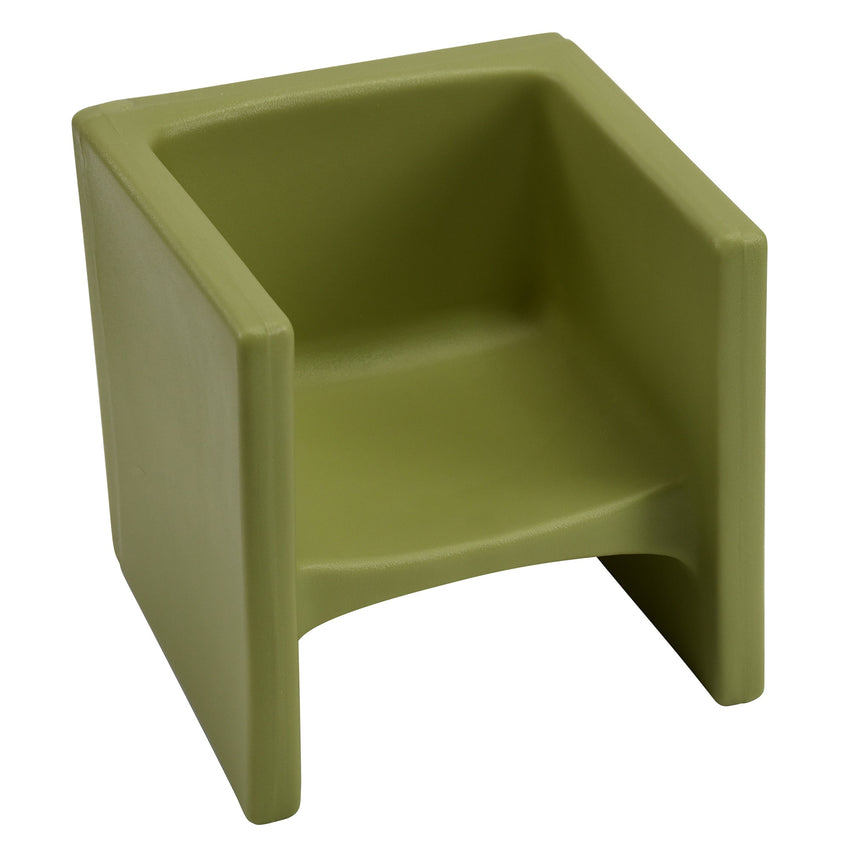Children's Factory Cube Chair - Fern (CF910-014) - SchoolOutlet