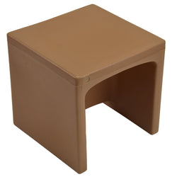 Children's Factory Cube Chair - Almond (CF910-015)