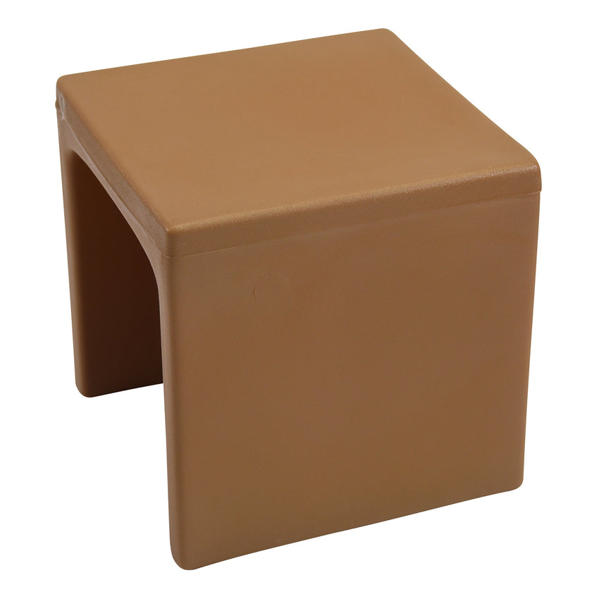 Children's Factory Cube Chair - Almond (CF910-015) - SchoolOutlet