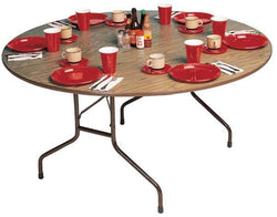 Correll - Deluxe Heavy-Duty Round Folding Table - 29'' Fixed Height - 48" Dia (CF48PX-XX)