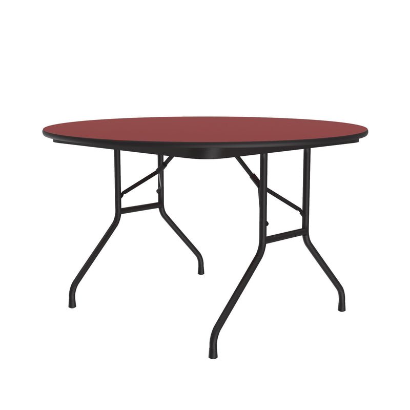 Correll - Deluxe Heavy - Duty Round Folding Table - 29'' Fixed Height - 48" Dia (CF48PX - XX) - SchoolOutlet