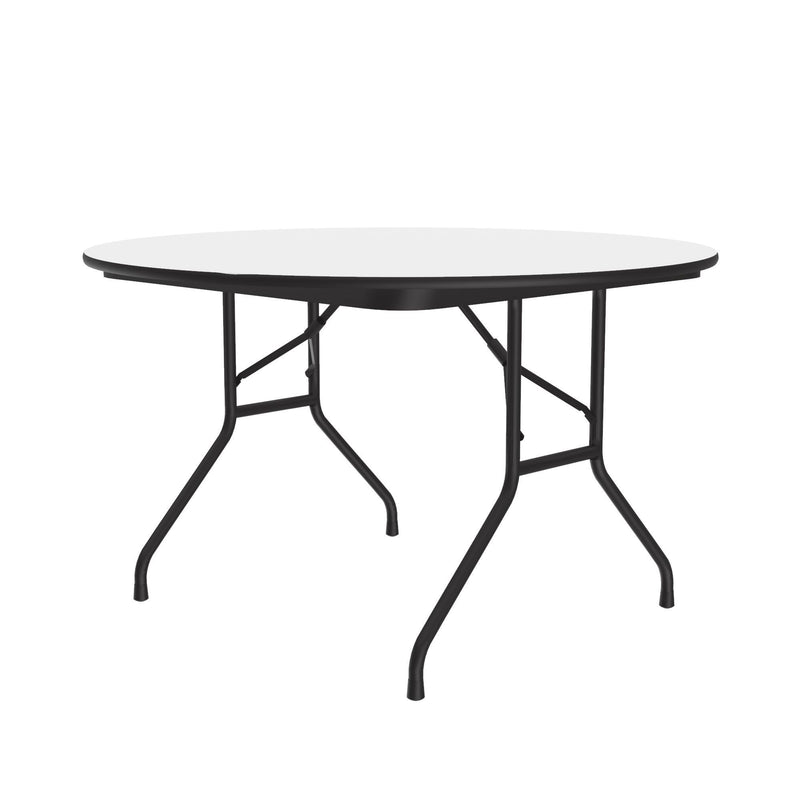 Correll - Deluxe Heavy - Duty Round Folding Table - 29'' Fixed Height - 48" Dia (CF48PX - XX) - SchoolOutlet