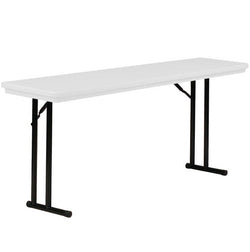 Correll - Plastic Training Table with Off-Set Legs - 18" W x 72" L x 29" H (R1872-XX)