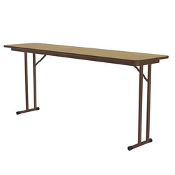 Correll - Deluxe High-Pressure Folding Seminar Table with Off-Set Leg - 29'' Fixed Height - 24" D x 72" W (ST2472PX-XX)