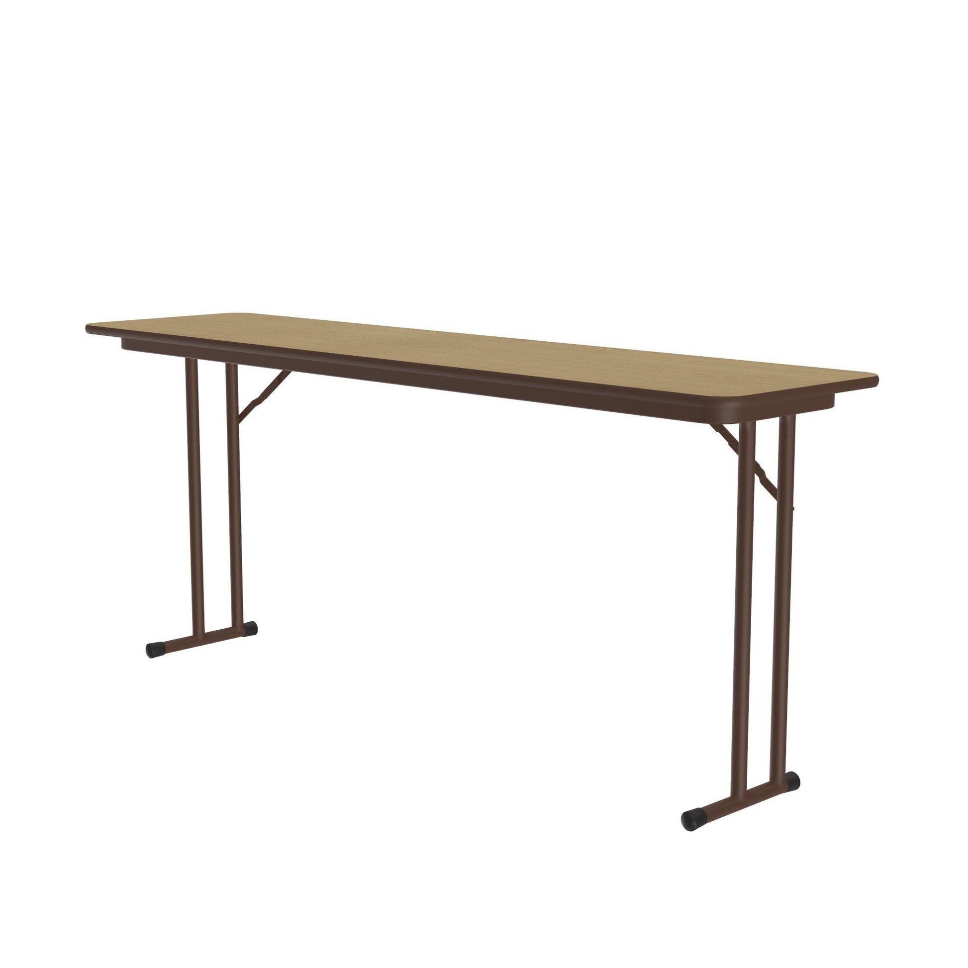 Correll - Deluxe High - Pressure Folding Seminar Table with Off - Set Leg - 29'' Fixed Height - 24" D x 72" W (ST2472PX - XX) - SchoolOutlet