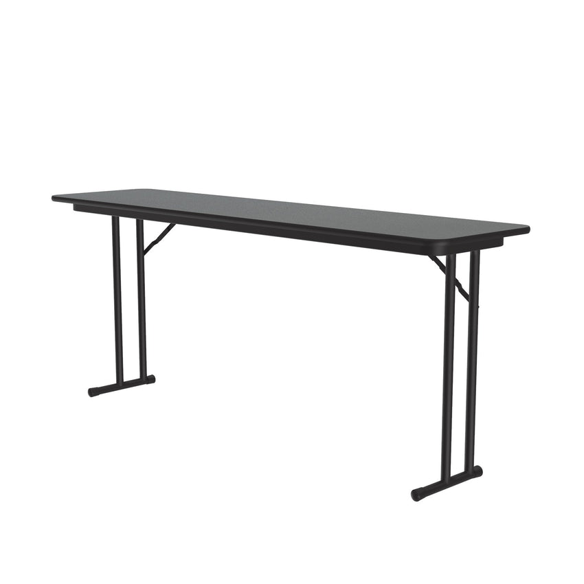 Correll - Deluxe High - Pressure Folding Seminar Table with Off - Set Leg - 29'' Fixed Height - 24" D x 96" W (ST2496PX - XX) - SchoolOutlet