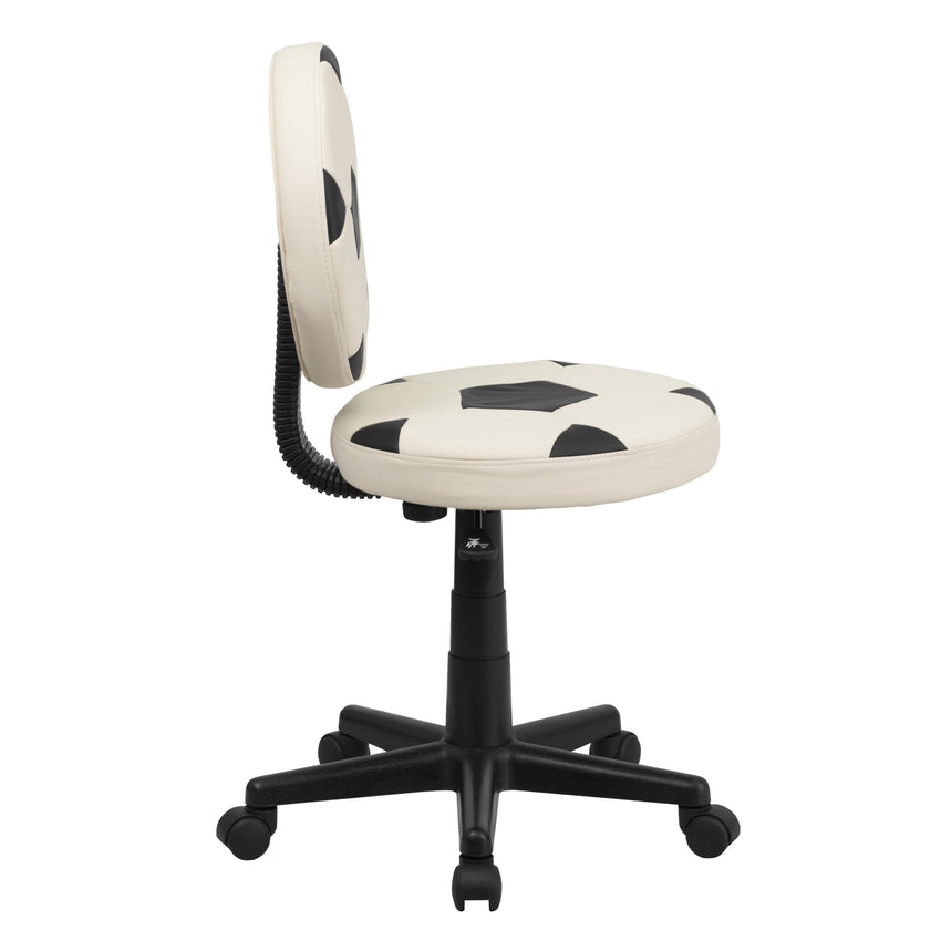 Billy Soccer Swivel Task Office Chair by Flash Furniture - SchoolOutlet