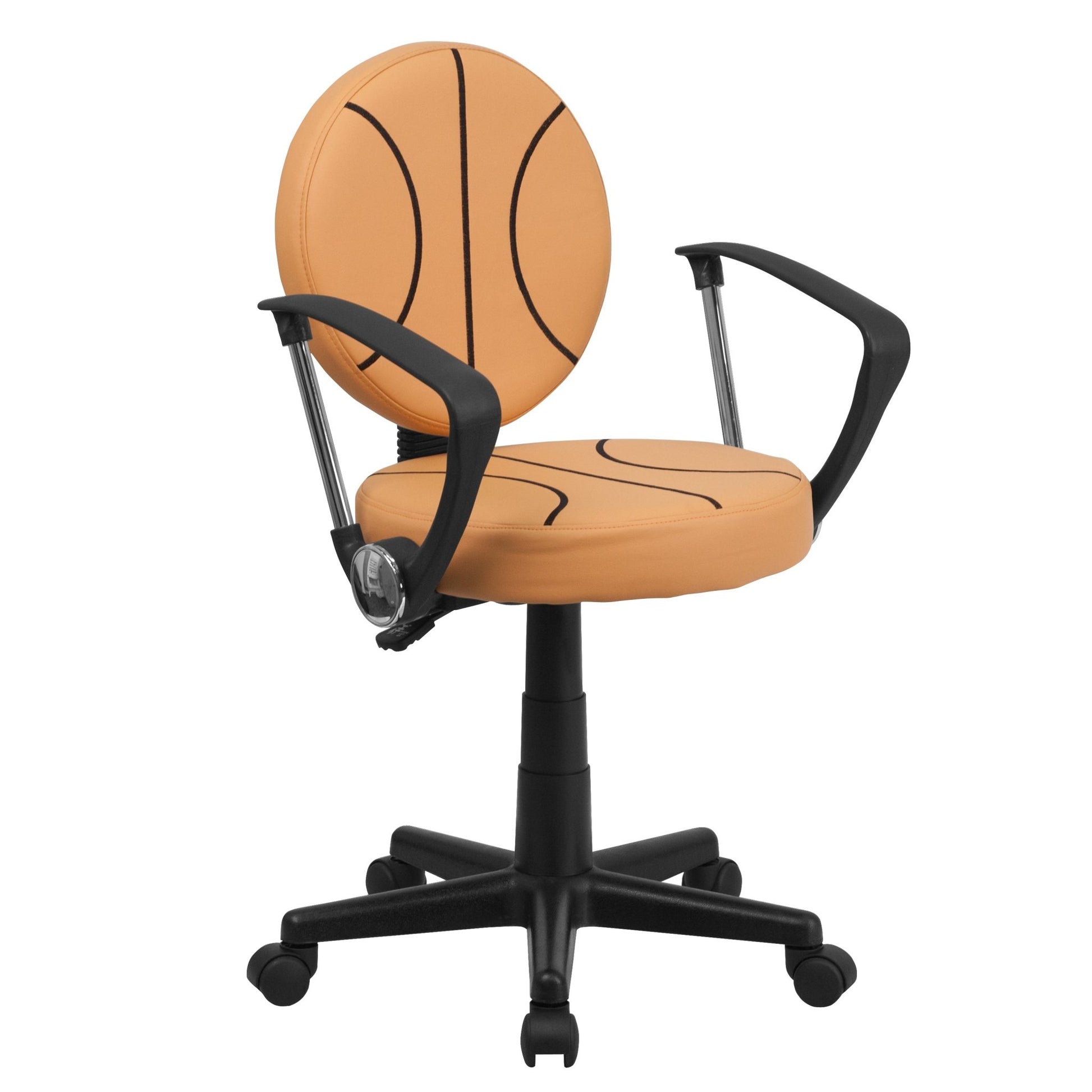 Brandon Basketball Swivel Task Office Chair by Flash Furniture - SchoolOutlet