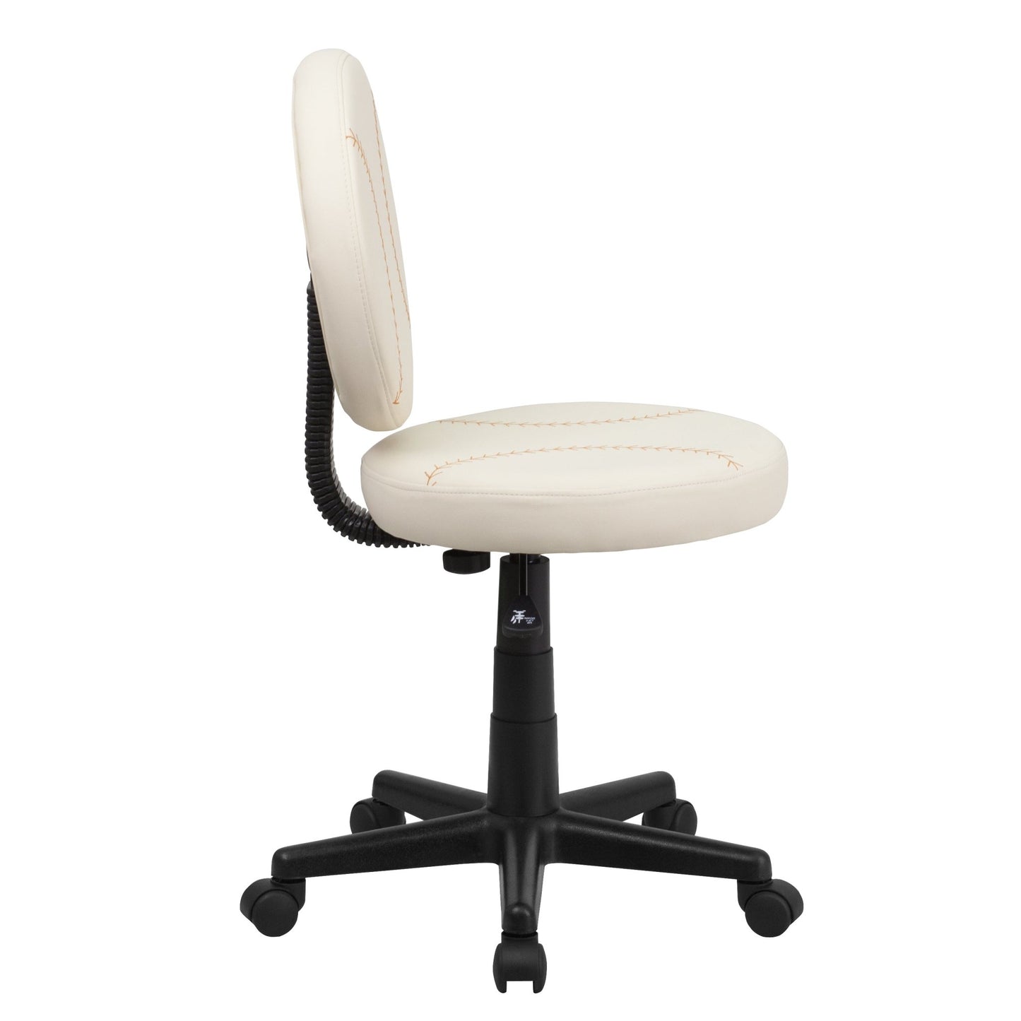 Jonathan Baseball Swivel Task Office Chair by Flash Furniture - SchoolOutlet