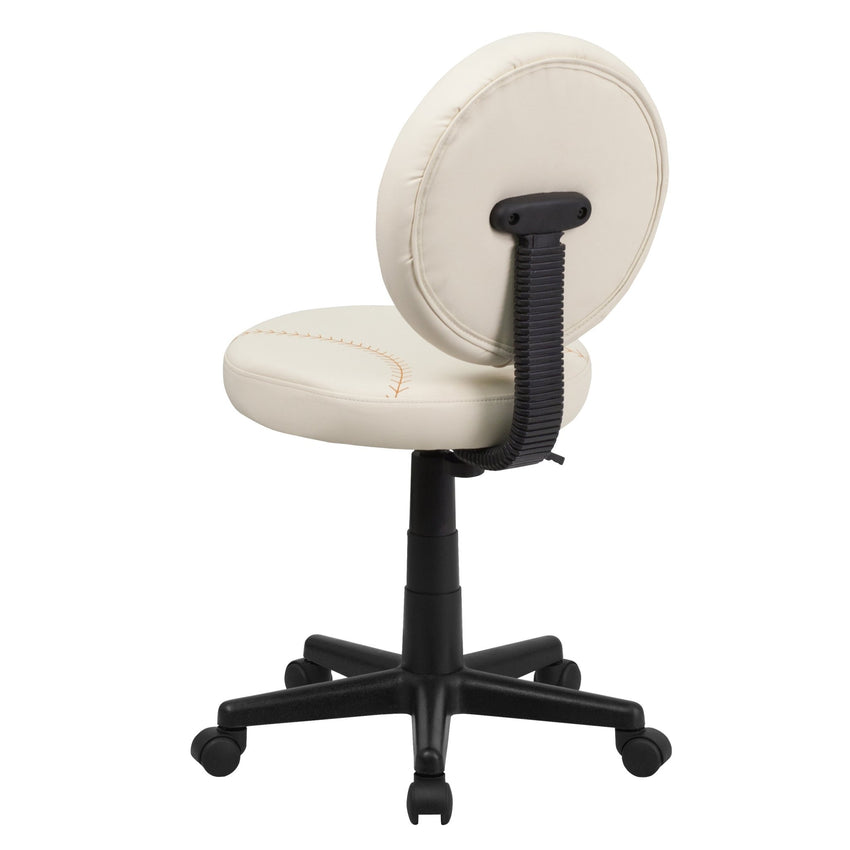 Jonathan Baseball Swivel Task Office Chair by Flash Furniture - SchoolOutlet