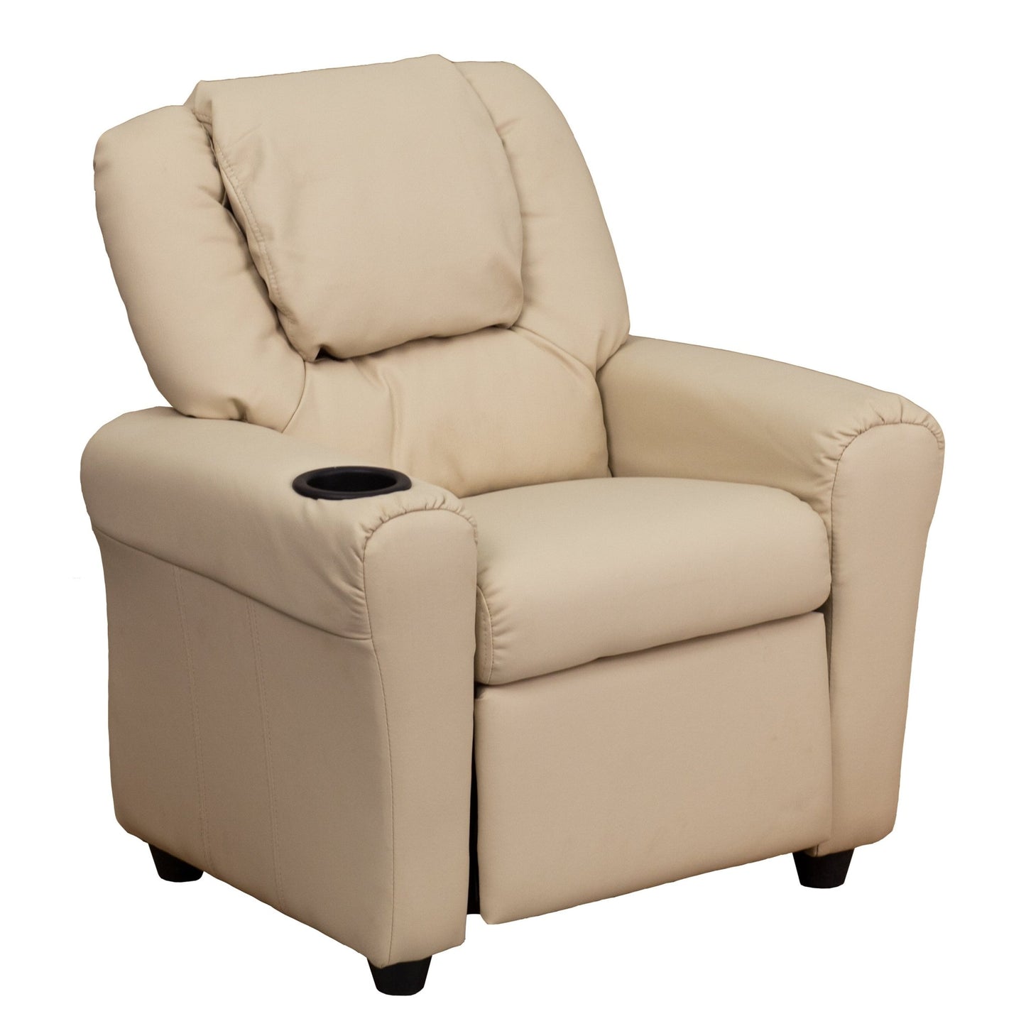 Vana Contemporary Kids Recliner with Cup Holder and Headrest by Flash Furniture - SchoolOutlet