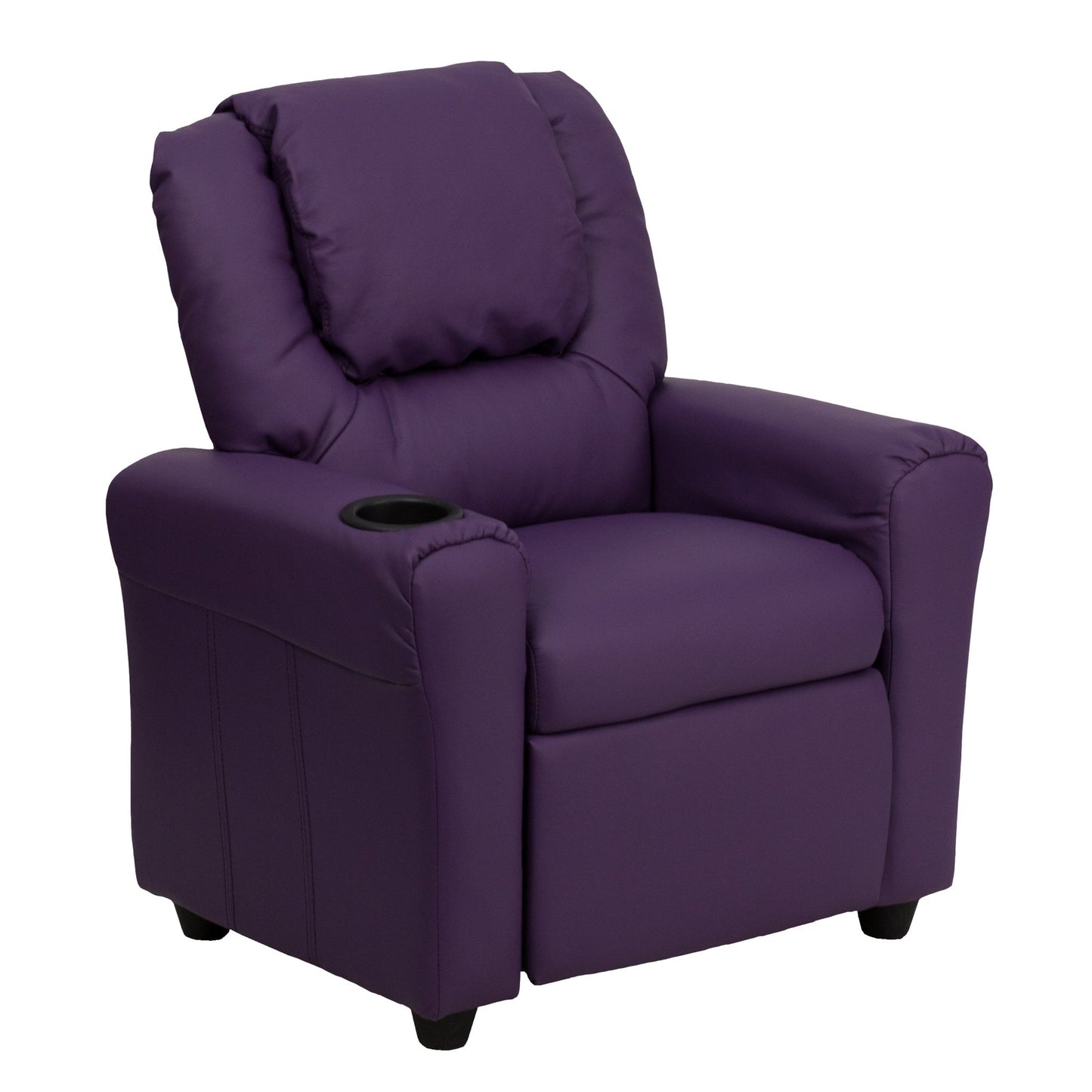 Vana Contemporary Kids Recliner with Cup Holder and Headrest by Flash Furniture - SchoolOutlet