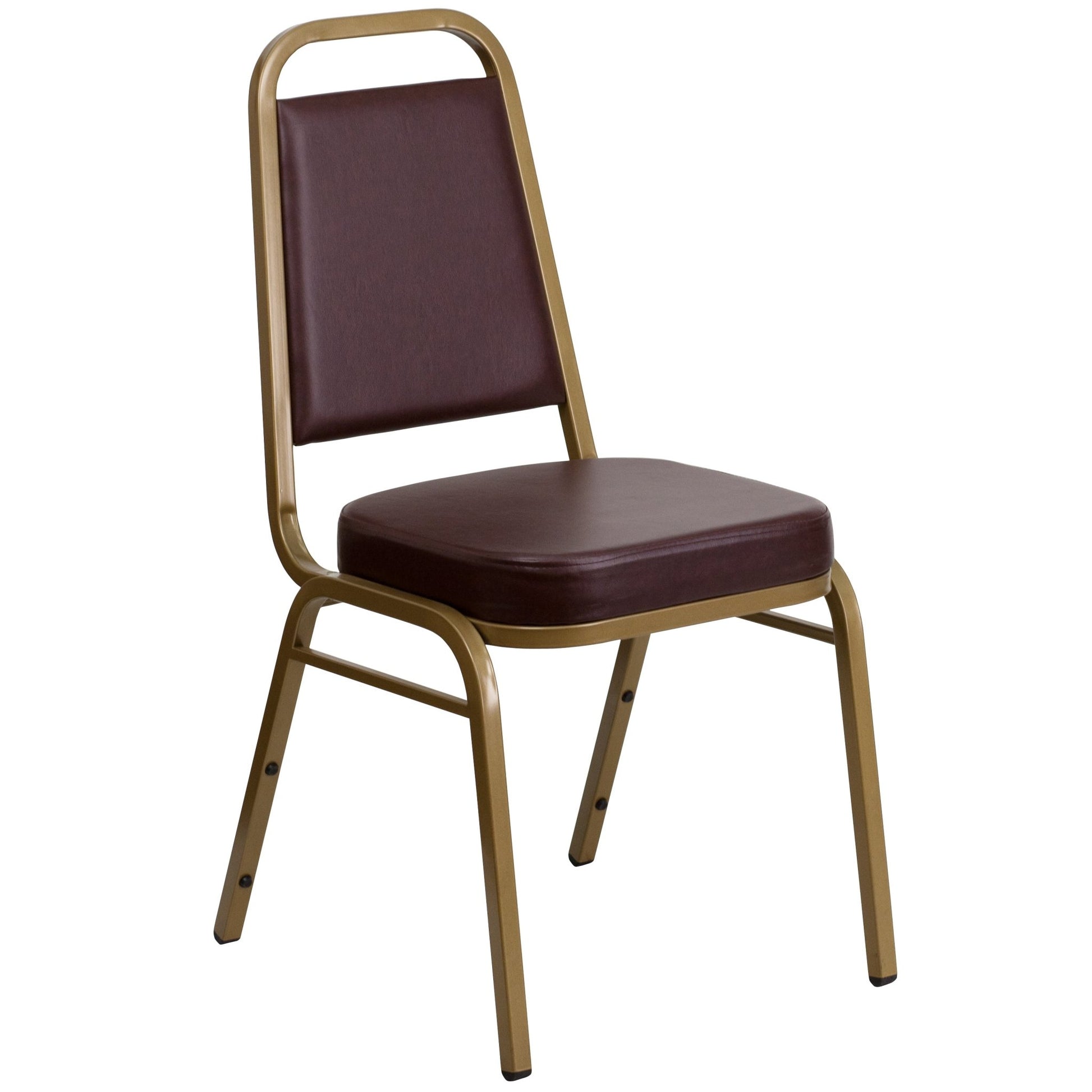 HERCULES Series Trapezoidal Back Stacking Banquet Chair with 2.5" Thick Seat and Metal Frame by Flash Furniture - SchoolOutlet