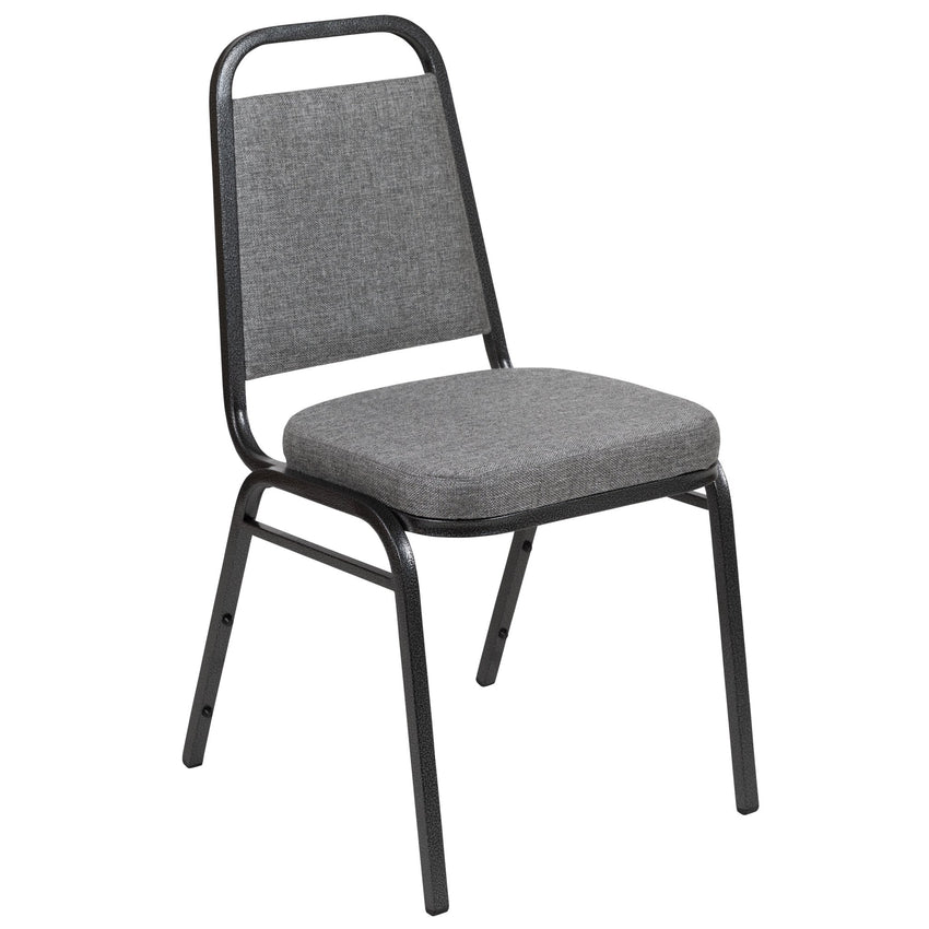 HERCULES Series Trapezoidal Back Stacking Banquet Chair with 2.5" Thick Seat and Metal Frame by Flash Furniture - SchoolOutlet