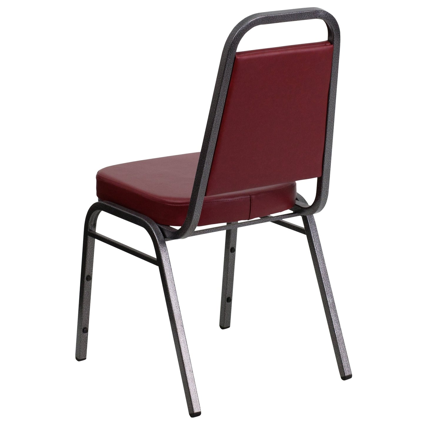 HERCULES Series Trapezoidal Back Stacking Banquet Chair with 2.5" Thick Seat and Metal Frame by Flash Furniture - SchoolOutlet