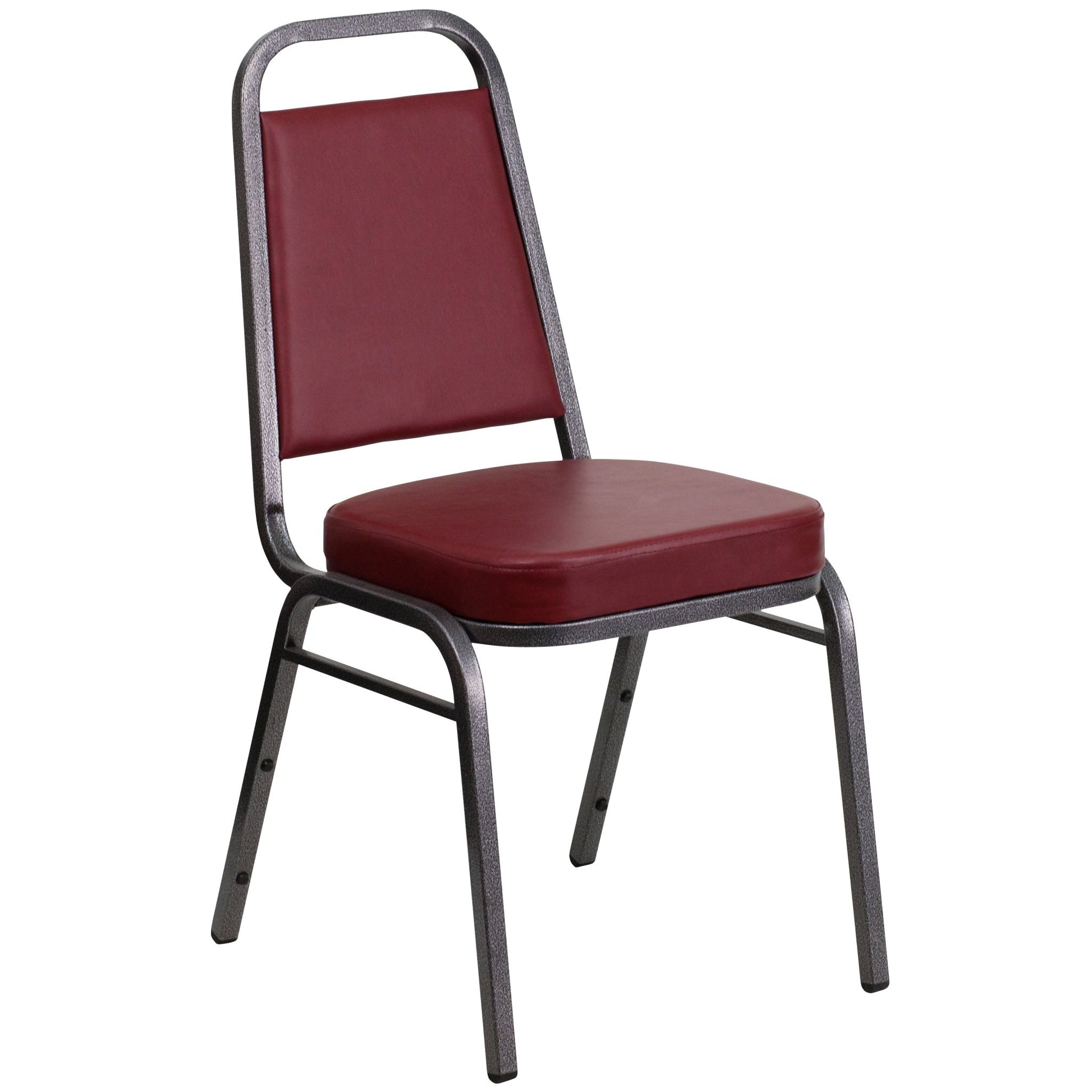 HERCULES Series Trapezoidal Back Stacking Banquet Chair with 2.5" Thick Seat and Metal Frame by Flash Furniture - SchoolOutlet