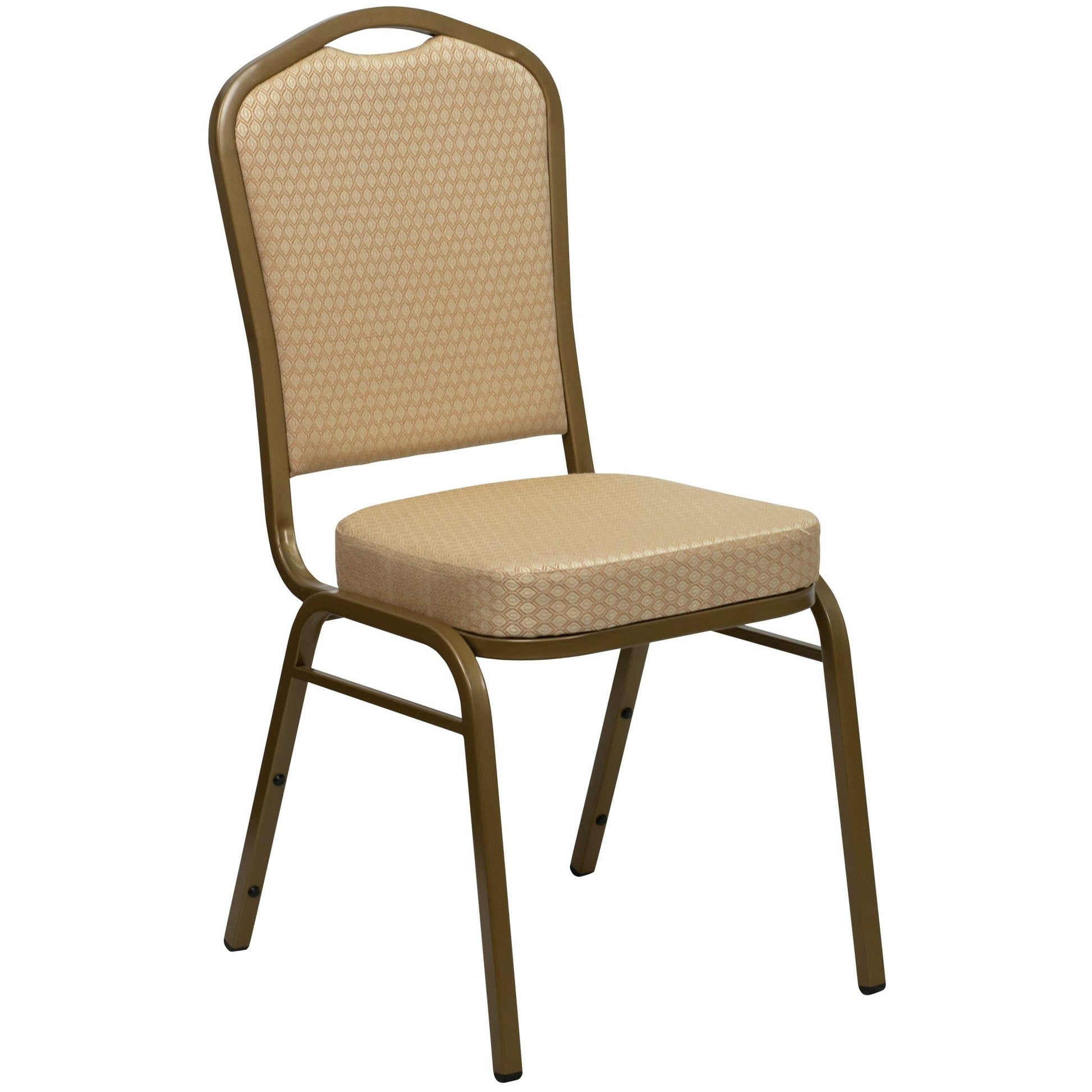 HERCULES Series Stacking Banquet Chair with 2.5" Thick Seat and Metal Frame - Crown Back by Flash Furniture - SchoolOutlet