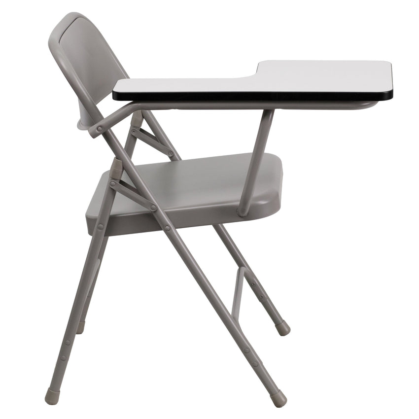 Ralph Premium Steel Folding Chair with Right Handed Tablet Arm by Flash Furniture - SchoolOutlet