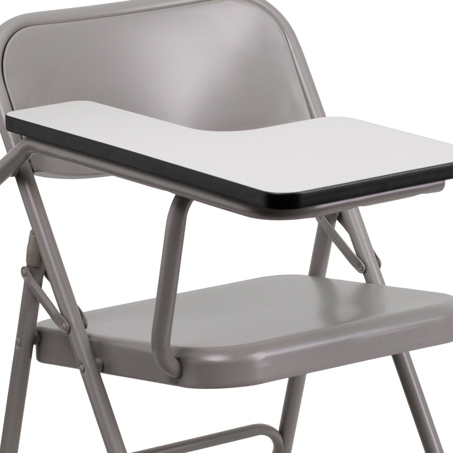 Ralph Premium Steel Folding Chair with Right Handed Tablet Arm by Flash Furniture - SchoolOutlet