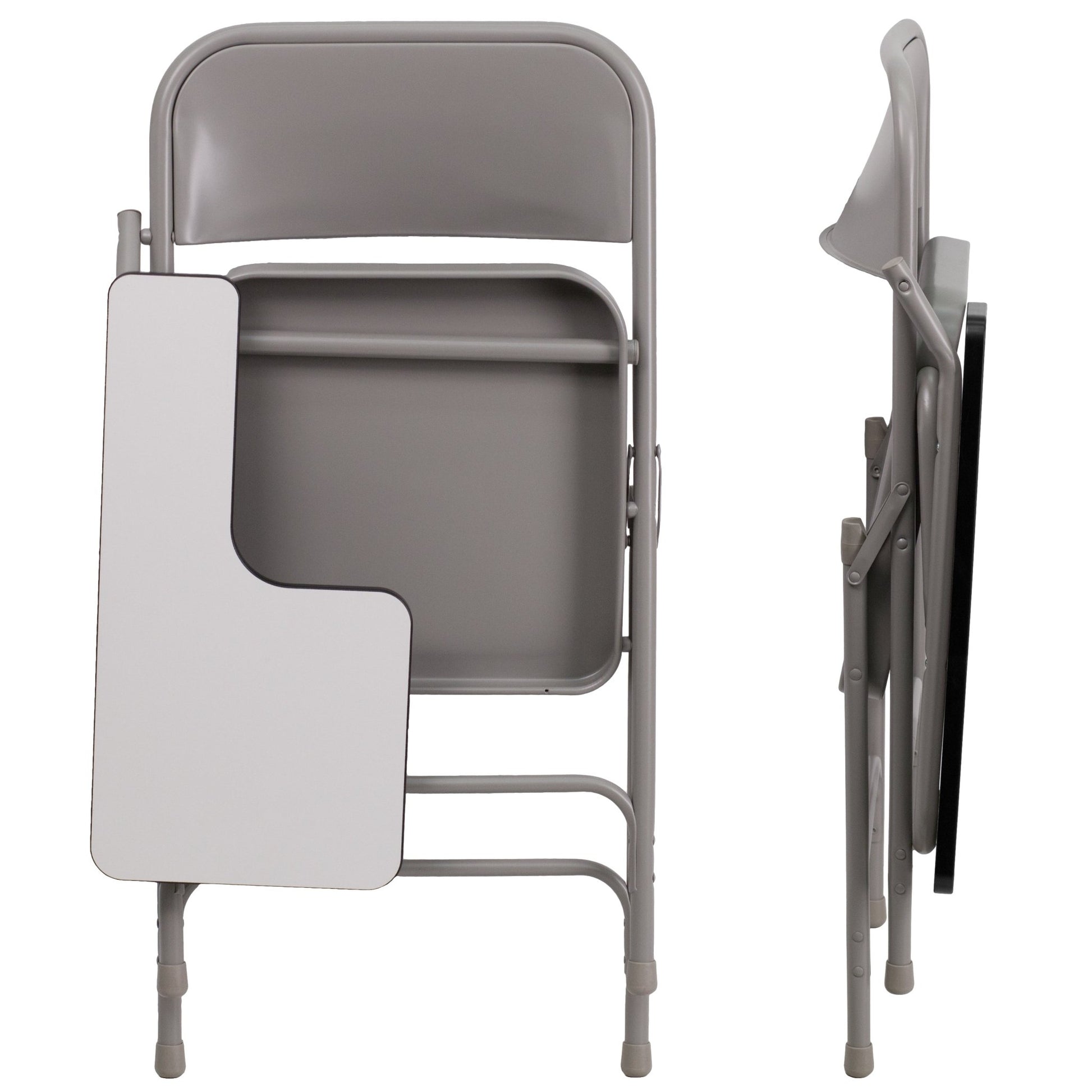 Ralph Premium Steel Folding Chair with Right Handed Tablet Arm by Flash Furniture - SchoolOutlet