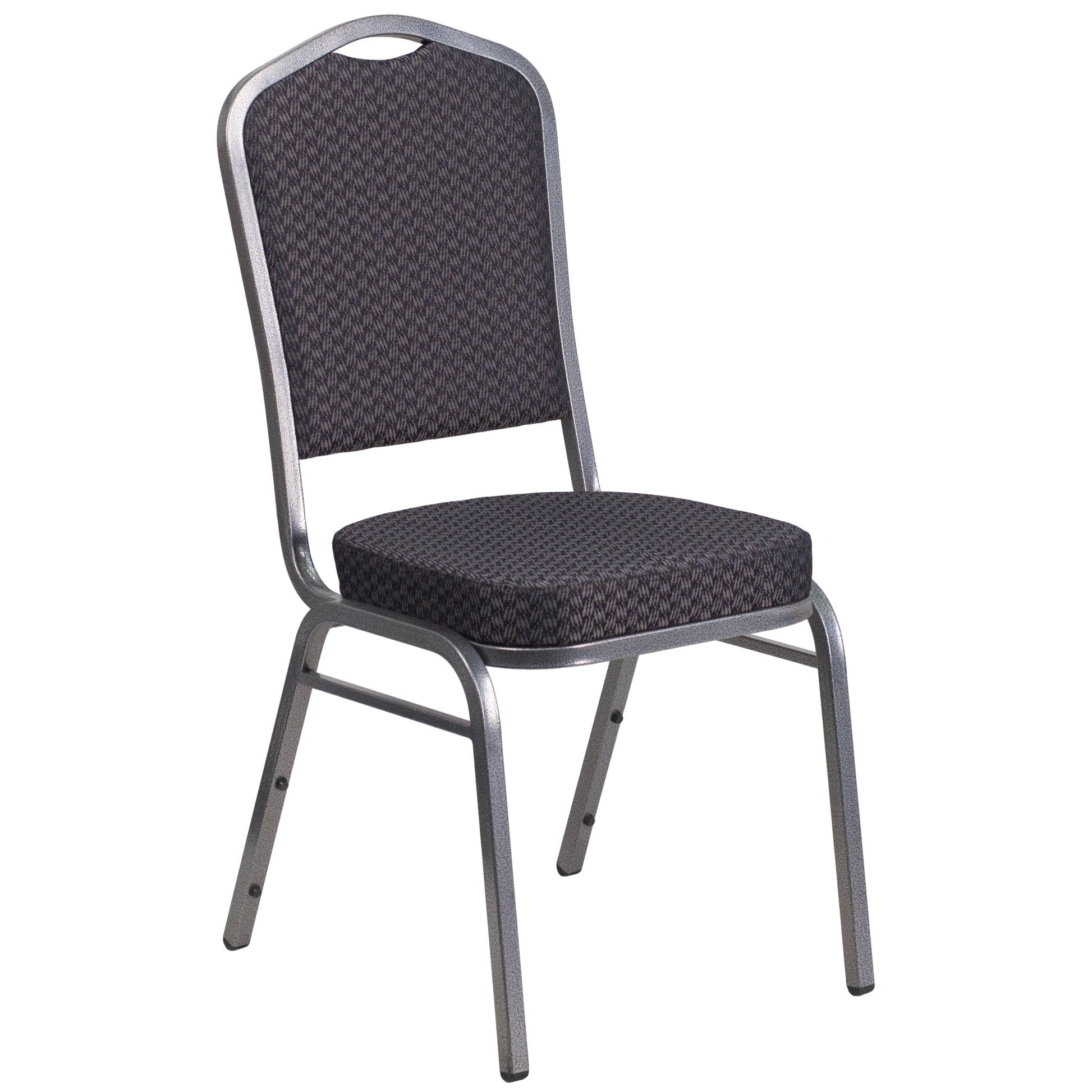 HERCULES Series Stacking Banquet Chair with 2.5" Thick Seat and Metal Frame - Crown Back by Flash Furniture - SchoolOutlet