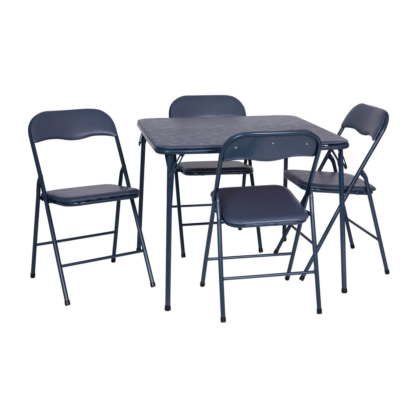 Madison 5 Piece Folding Card Table and Chair Set by Flash Furniture - SchoolOutlet