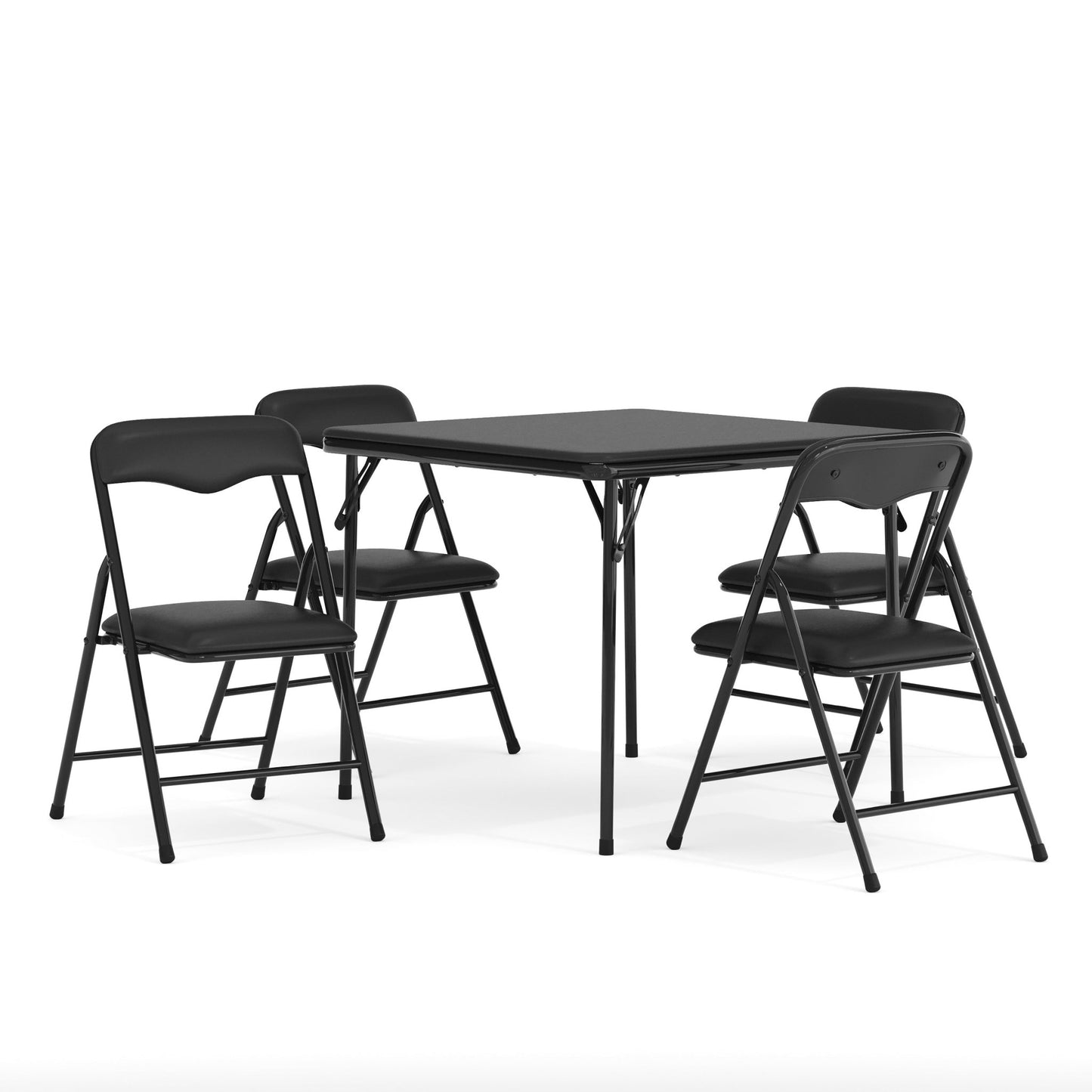 Mindy Kids 5 Piece Folding Table and Chair Set by Flash Furniture - SchoolOutlet