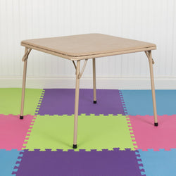 Mindy Kids Folding Table (24"W x 24"D x 20.25"H) by Flash Furniture