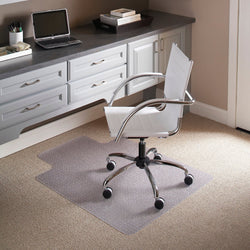 Jackson 45'' x 53'' Carpet Chair Mat with Lip by Flash Furniture