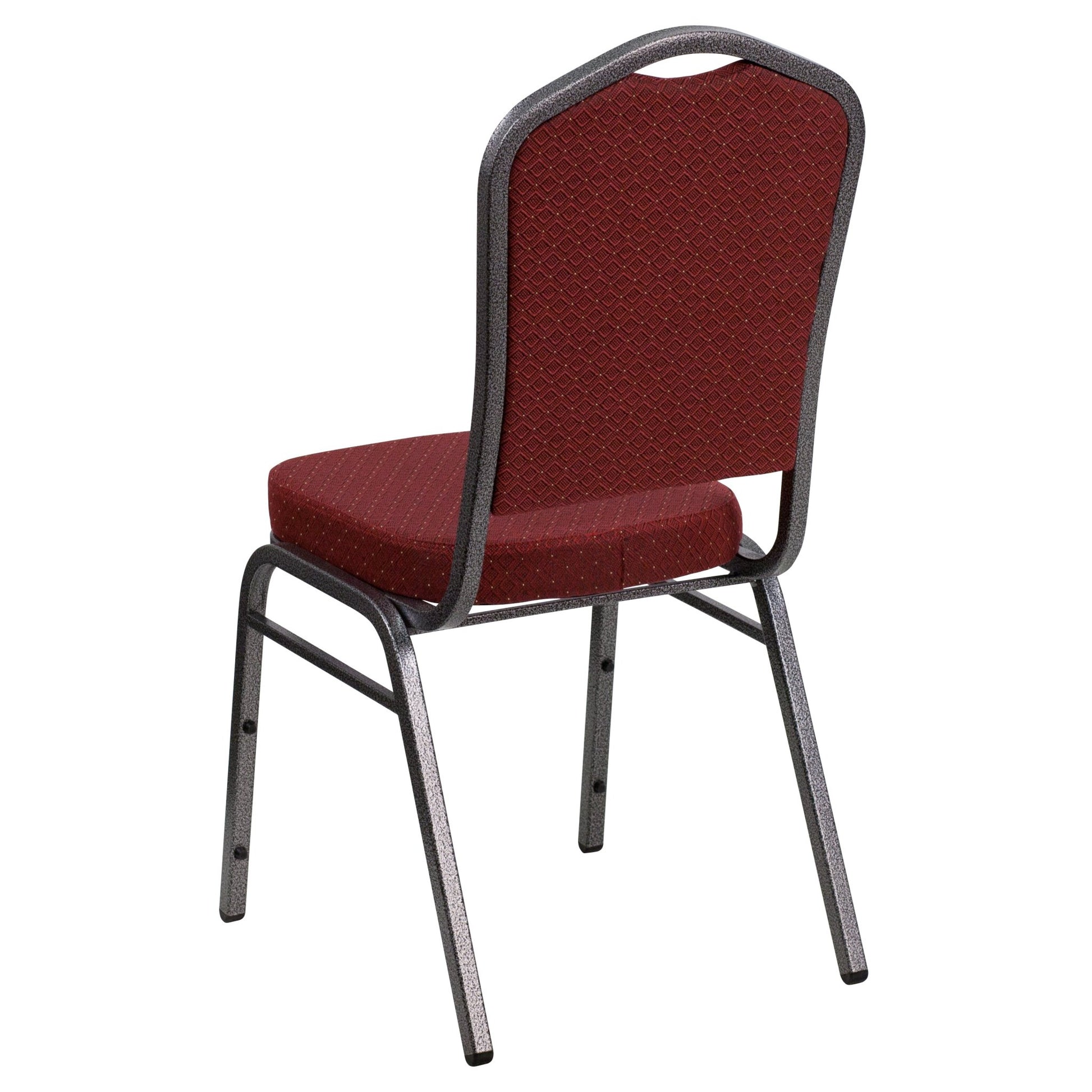 HERCULES Series Stacking Banquet Chair with 2.5" Thick Seat and Metal Frame - Crown Back by Flash Furniture - SchoolOutlet