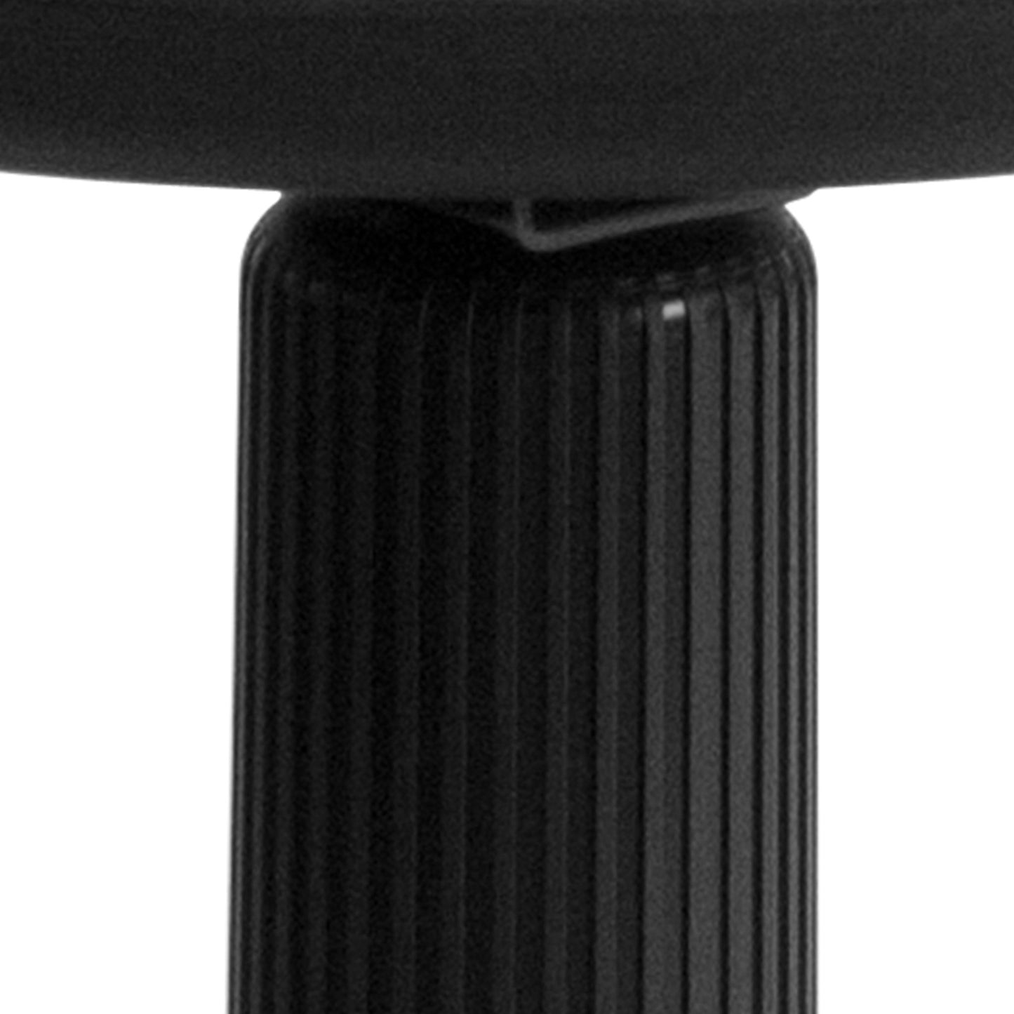 Frakes Black Ergonomic Stool with Foot Ring by Flash Furniture - SchoolOutlet