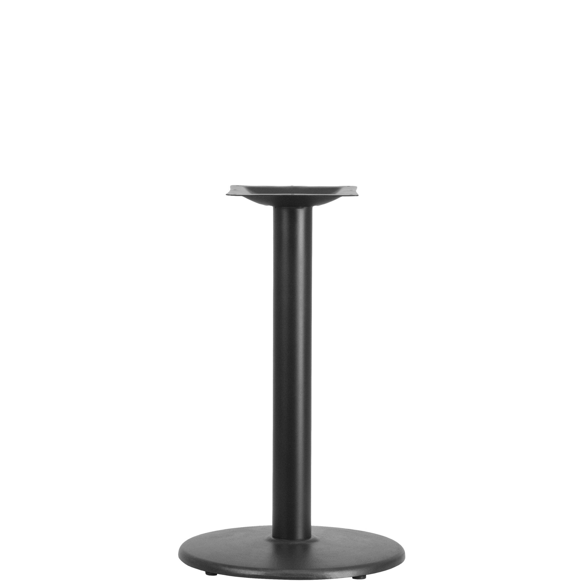 Beverly 18'' Round Restaurant Table Base with 3'' Diameter Column by Flash Furniture - SchoolOutlet