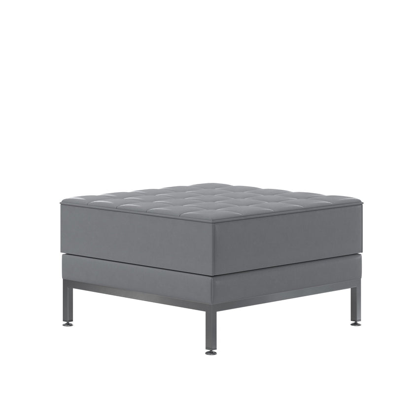 HERCULES Imagination Series Ottoman in LeatherSoft by Flash Furniture - SchoolOutlet