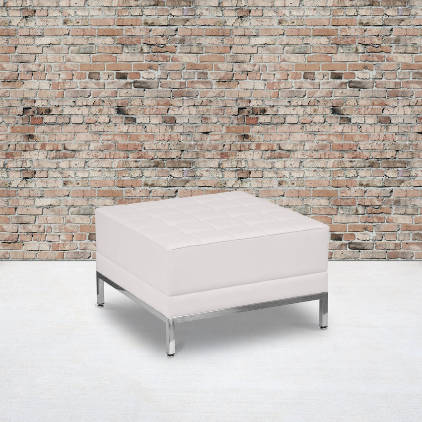 HERCULES Imagination Series Ottoman in LeatherSoft by Flash Furniture - SchoolOutlet