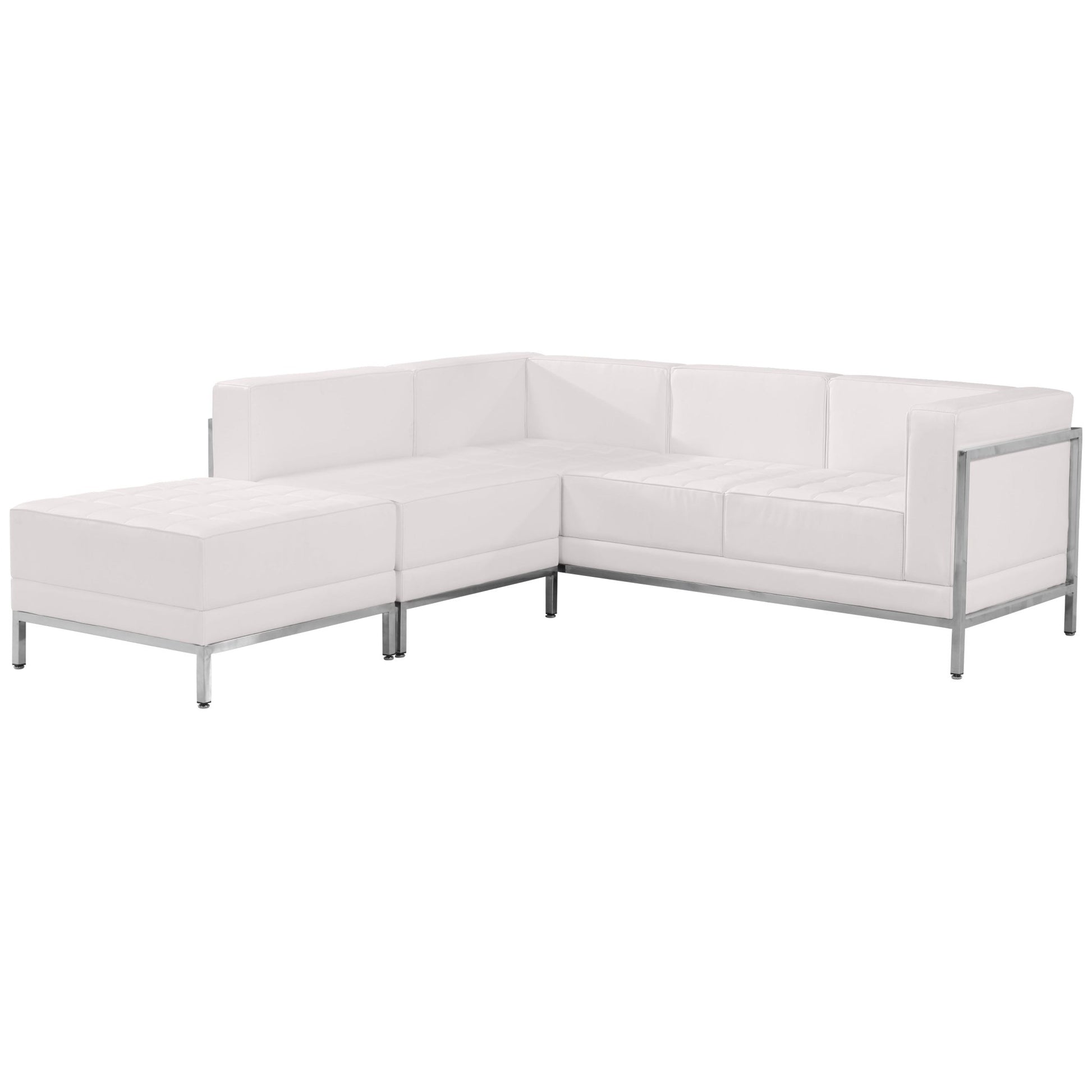 HERCULES Imagination Series LeatherSoft Sectional Configuration, 3 Pieces by Flash Furniture - SchoolOutlet