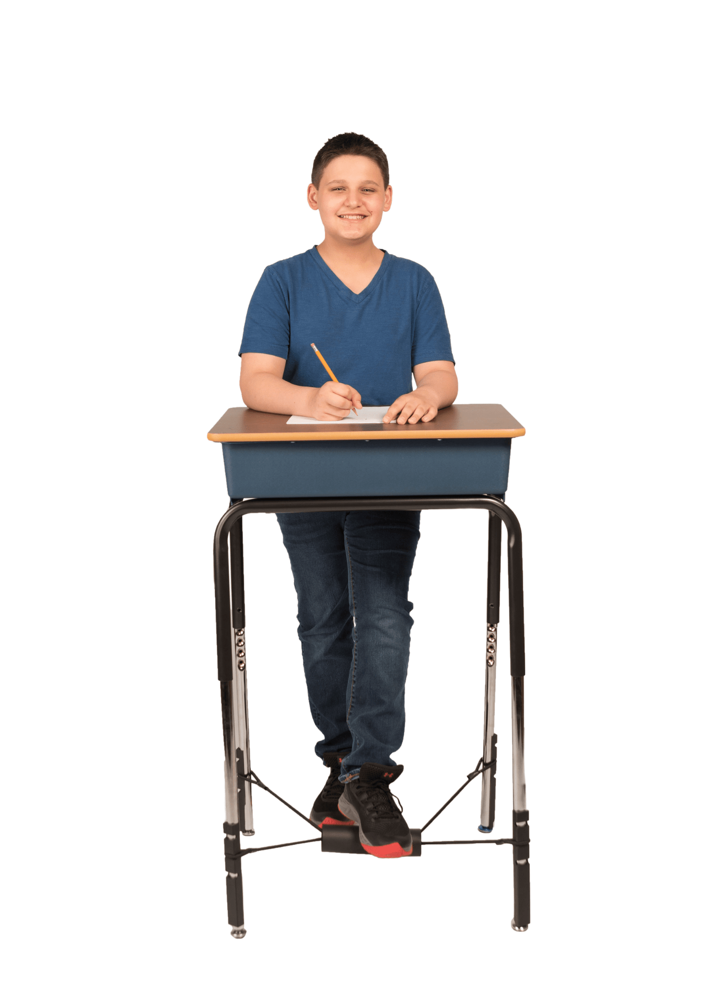 FootFidget Standing Desk Conversion Kit 2.0 for 1" dia leg (SD10) - SchoolOutlet