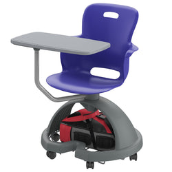 Haskell Education Ethos Series Mobile Chair with Work Surface & Storage Base 18"H (2ES1X1)