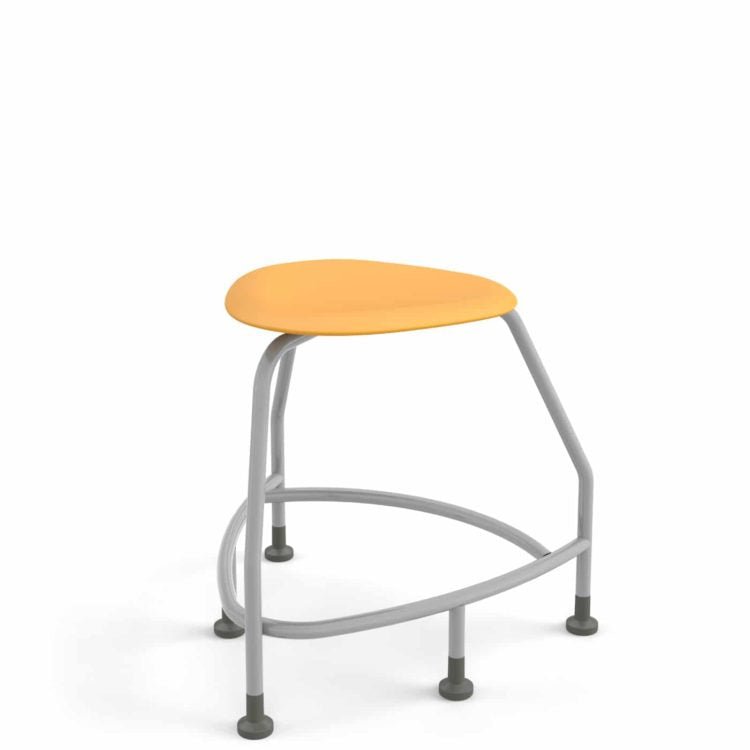 Haskell Education 360 Series Platinum frame Chair without Back 24"H (TS5GX.24PL) - SchoolOutlet