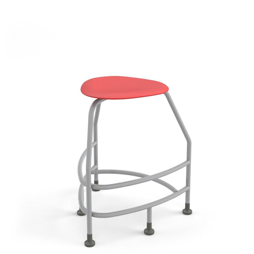 Haskell Education 360 Platinum frame Backless Chair 30"H without Back (TS5X0.30PL) - SchoolOutlet